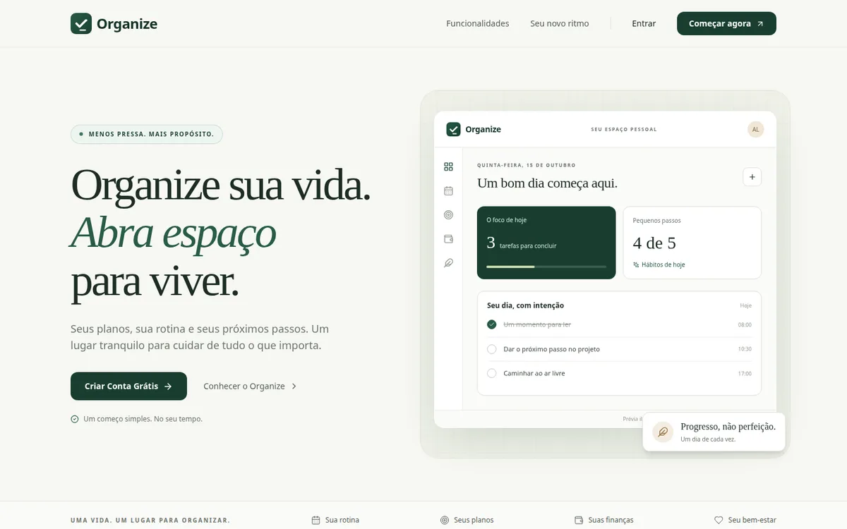 Captura de tela de Planner Conectai
